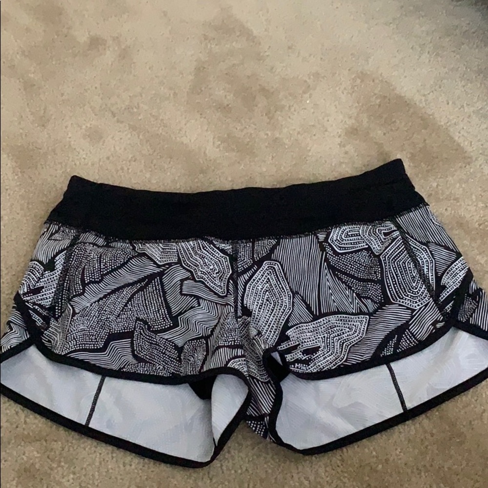 Lululemon speed shorts